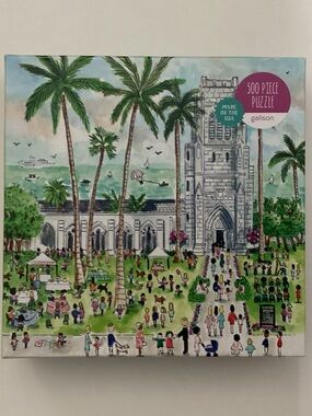 Galison Sunday In Palm Beach Bethesda By The Sea 500 piece puzzle